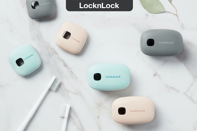 Sterylizator do szczoteczek pojedynczy szary - Lock&Lock
