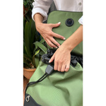 Rolser I-Max Urban MF 4L składany wózek na zakupy 43 l, 4 koła, khaki