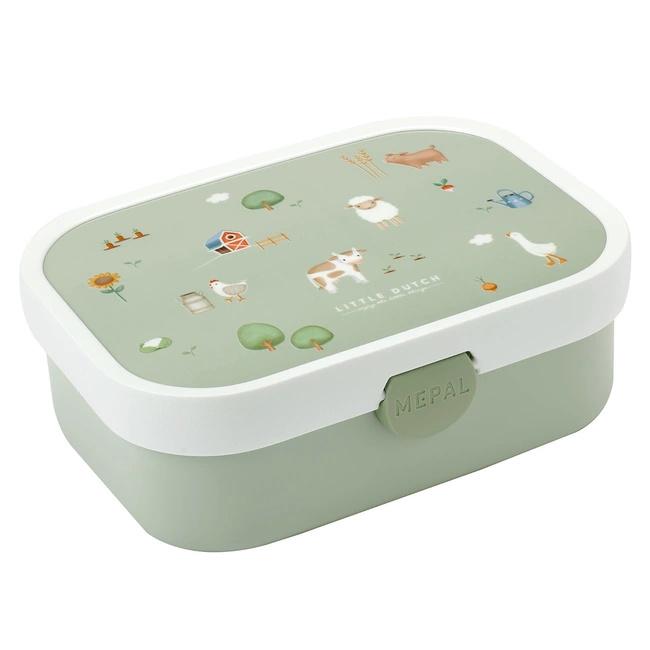 Zestaw Lunchbox z Bidonem Campus Little Farm - Mepal