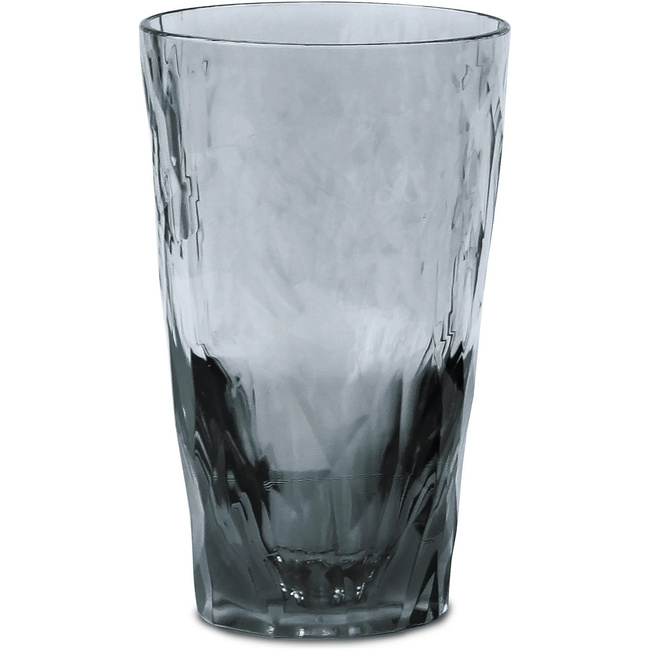 Koziol wysoka szklanka Club 300 ml, szara transparentna