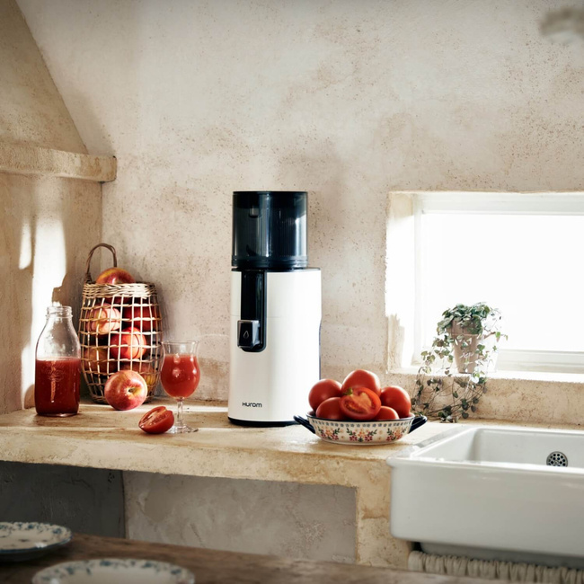 Wyciskarka Hurom H400 Biały mat + Blender Kielichowy Hurom BL-E01 3w1