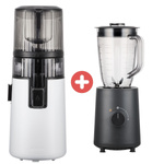 Wyciskarka Hurom H70 ST Easy Biała + Blender Kielichowy Hurom BL-E01 3w1