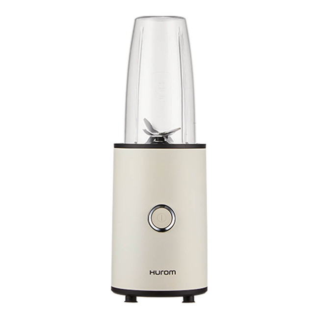 Hurom Personal Power Blender – osobisty blender kubkowy | 900 W, 20 000 obr./min, 3 butelki BPA-free, biały mat