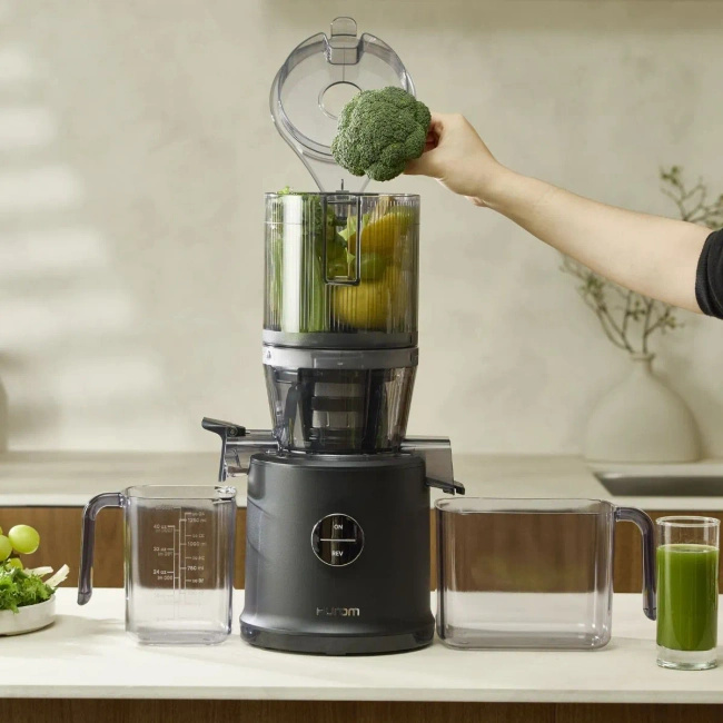 Hurom H80 ST - wyciskarka wolnoobrotowa do soków - czarny mat