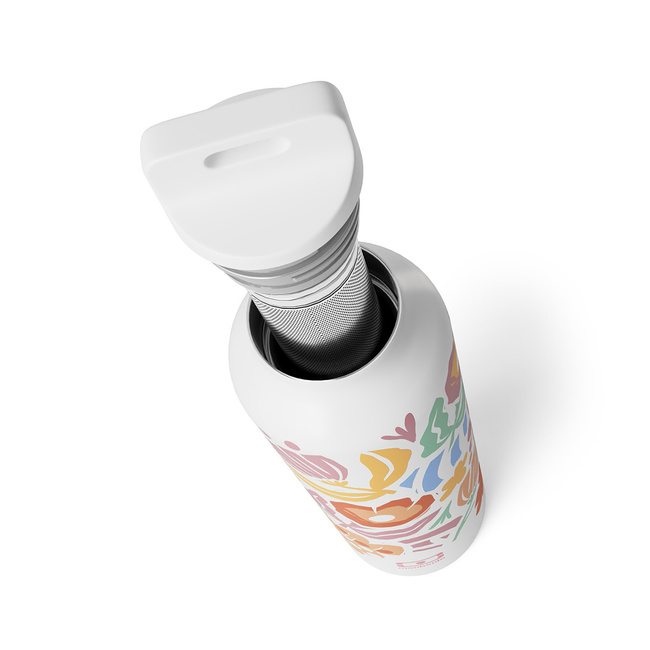 Monbento Steel butelka termiczna 0,5 l, Paper Cut