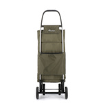 Rolser Big Polar 4 wózek na zakupy 44 l, 2 lub 4 koła, khaki