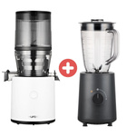 Wyciskarka Hurom H320N Matt White + Blender Kielichowy Hurom BL-E01 3w1