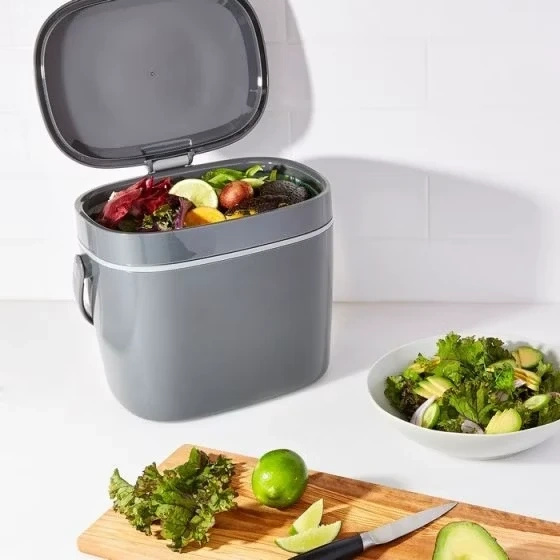 Kompostownik kuchenny Easy-Clean 6,6L – OXO, pojemnik na bioodpady bez BPA