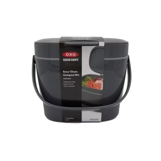 Kompostownik kuchenny Easy-Clean 6,6L – OXO, pojemnik na bioodpady bez BPA