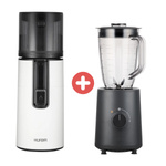 Wyciskarka Hurom H400 Biały mat + Blender Kielichowy Hurom BL-E01 3w1