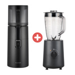 Wyciskarka Hurom H400 Czarna + Blender Kielichowy Hurom BL-E01 3w1