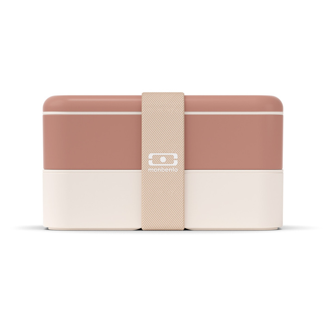Monbento Original lunchbox bento 1 l, dwa poziomy, Rosa Moka