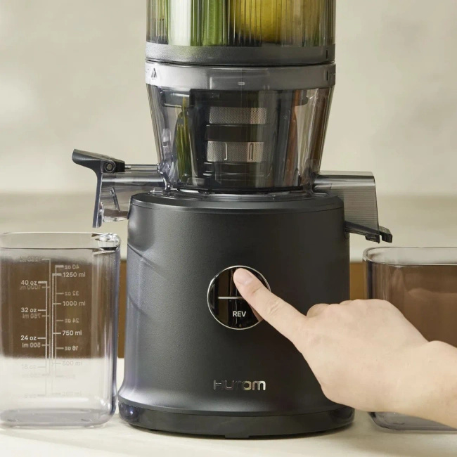 Hurom H80 ST - wyciskarka wolnoobrotowa do soków - czarny mat