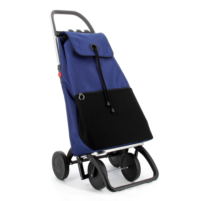Rolser I-Max Urban MF 4L składany wózek na zakupy 43 l, 4 koła, niebieski Klein