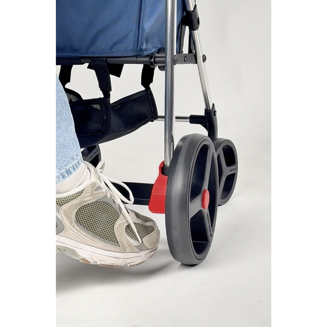 Rolser Basket Freno Polar 4B2 wózek na zakupy z hamulcem, torba 58 l, khaki