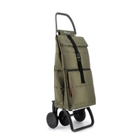 Rolser Big Polar 4 wózek na zakupy 44 l, 2 lub 4 koła, khaki