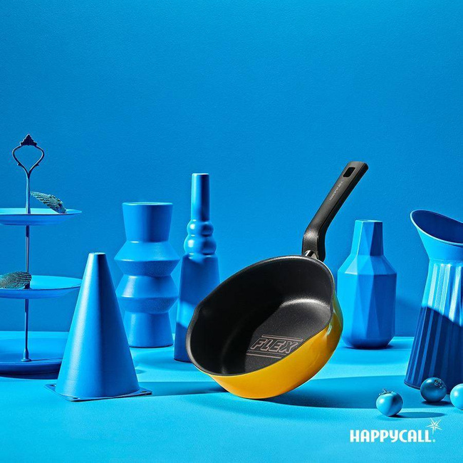 HAPPYCALL IH Flex 3w1 patelnia rondel 20 cm Matt Black