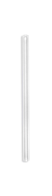 Vialli Design słomki szklane 15 cm, 6 szt. ze szczoteczką, przezroczyste