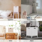 Carepod Cube Plus X50V, nawilżacz powietrza ze sterylizacją, chłodna i ciepła mgiełka, do 65 m²