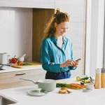 Obieraczka Prosta BergHOFF Balance – Stal Nierdzewna, Uchwyt z Recyklingu