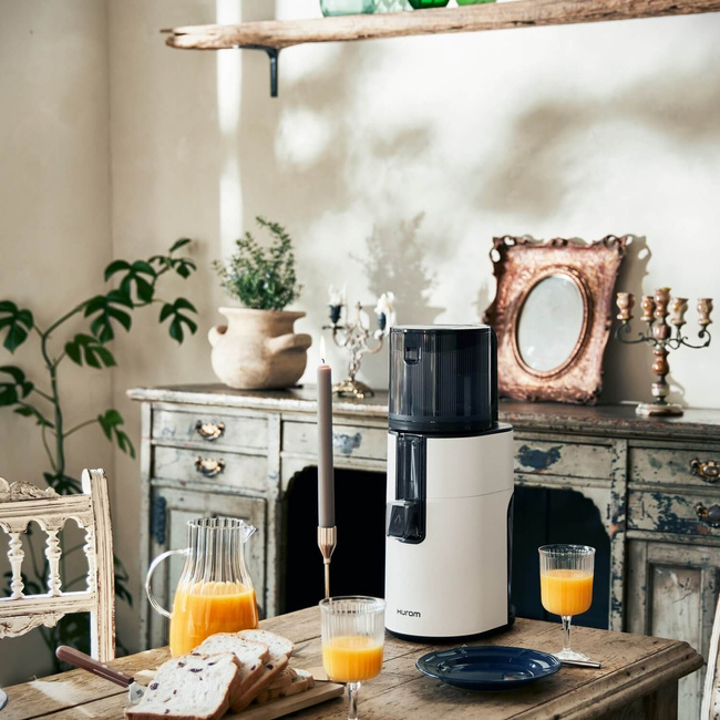 Wyciskarka Hurom H400 Biały mat + Blender Kielichowy Hurom BL-E01 3w1