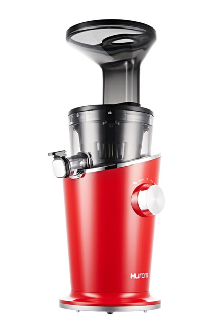 Hurom H100S - Slow Juicer - 5 second washing, innovative filters - red, H-100S-RBEA02