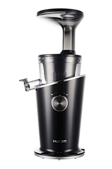 Hurom H100S - Slow Juicer - 5 second cleaning time, innovative filters - black, H-100S-BBEA02