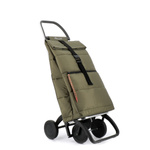 Rolser Big Polar 4 wózek na zakupy 44 l, 2 lub 4 koła, khaki