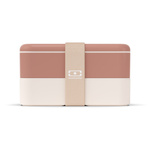 Monbento Original lunchbox bento 1 l, dwa poziomy, Rosa Moka
