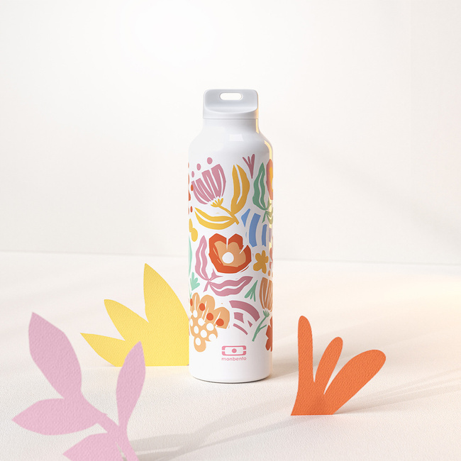 Monbento Steel butelka termiczna 0,5 l, Paper Cut