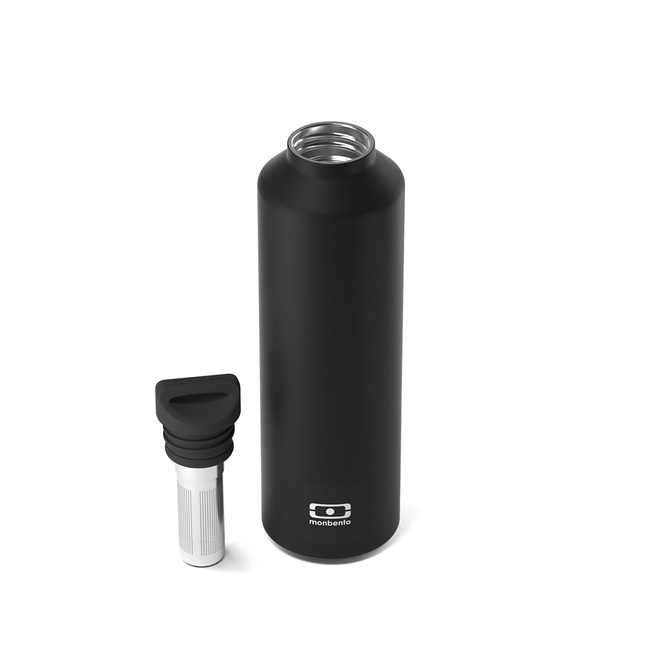 Monbento Steel butelka termiczna 0,5 l, Black Onyx