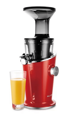 Hurom H100S - wyciskarka wolnoobrotowa do soków - mycie w 5 sekund, innowacyjne filtry - czerwona, H-100S-RBEA02