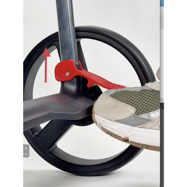 Rolser Basket Freno Polar 4B2 wózek na zakupy z hamulcem, torba 58 l, granatowy